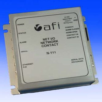 American Fibertek NETWORK I/O MODULE, RS DATA CHALARM IN R
